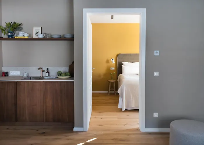 Karls - Design Mit Alpenblick & Tagesbar Im Herzen Von Apartment